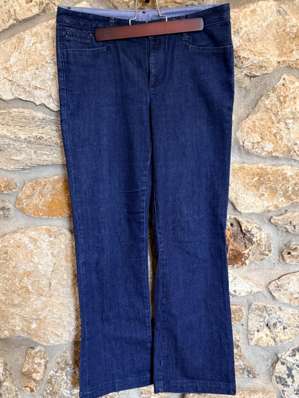 Banana Republic Dark Wash Trouser Jeans sz